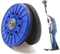 COZERI Disque de Ponçage 215mm(compatible avec 225mm),pour ponceuse murale,Plateau Ponceuse pour DWS225BT DC R,Scheppach DS 200 210 900 920 930,10 trous velcro,idéal pour meulage et polissage