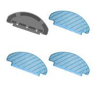 COZERI Lot de 4 lingettes + support pour Ecovacs Deebot T8, lavables