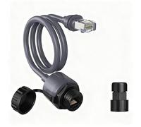 COZERI Starlink Adaptateur Ethernet RJ45-0,5 m 26 AWG CAT5E 2000 Mbps Starlink Mini Accessoires, IP68 Étanche Extension Réparation Coupleur pour Starlink Mini/Gen 3/Enterprise