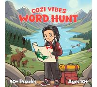 Cozi Vibes Great Canadian Word Hunt: Word Search Puzzles for Ages 10 and Up: Challenging Fun for the Whole Family