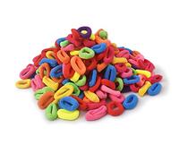 Cozihom Lot de 400 élastiques à cheveux pour bébé, chouchous colorés pour tout-petits, nourrissons, taille de doigt pour enfants