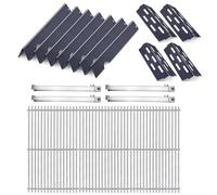 Cozilar Barres aromatisantes en acier inoxydable pour Weber Genesis II E-410, S-410, Genesis II LX E-440, S-440, Weber 66089, 66097, 66041, 66033, 66796, barres d'arôme en acier inoxydable