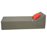 COZIP | Bed de plage kaki | COZIP MAQUIS | Lit de piscine tendance et élégant | mobilier extérieur professionnel