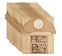 Cozlly 15 Sacs Aspirateur pour Karcher WD2 MV2 6.904-322.0 WD 2.200 WD2250 A2004 A2054 A2099, Sacs Filtre Papier de Rechange pour Aspirateur Wet & Dry, Sacs Filtre Remplacement pour Aspirateur Karcher