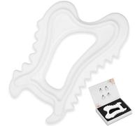 COZLOW Outil de massage Gua Sha en céramique pour le visage et le corps - Outil de grattage musculaire de qualité supérieure pour drainage lymphatique et massage des fascias - Masseur de points de
