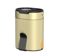 COZOME Mini ventilateur portable USB sous t-shirt avec clip, ventilateur rechargeable turbo 4 vitesses 6600 tr/min idéal pour le travail