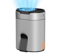 COZOME Ventilateur portable rechargeable - Clip et corde de suspension - 4 puissances - USB C - 6600 tr/min - Idéal pour le travail
