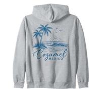 Cozumel Mexique Île des Caraïbes Vacances Voyage Sweat à Capuche