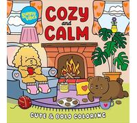 Cozy and Calm Coloring Book - Bold & Adorable Animal Scenes to Color - 20 Perforated Pages, Thick Art Paper with Built-In Page Shield - Relaxing Gift for Teens & Adults (Vibes)