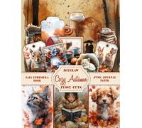 Cozy Autumn - Fall Ephemera - Fussy Cuts: Paper for Journaling, Scrapbooking, DIY, Crafting Projects