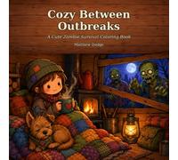 Cozy Between Outbreaks: A Cute Zombie Survival Coloring Book for Adults and Teens - Bold and Easy Cozy Scenes, Adorable Undead, and One Brave Girl and Her Dog