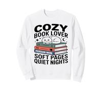 Cozy Book Lover Persian Mom Soft Pages Quiet Nights Sweatshirt