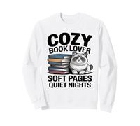 Cozy Book Lover Ragdoll Mom Soft Pages Quiet Nights Sweatshirt
