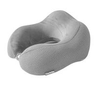 Cozy BoSpin Oreiller de voyage - Oreiller de nuque pour voyage, oreiller de soutien portable en mousse à mémoire de forme, confortable et léger, à emballage rapide pour le camping, coussin de repos