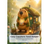 Cozy Capybara Seed Keeper: Wetland Botanical Coloring Book for Adults with Floating Gardens, Seed Vaults & Calm Marsh Days