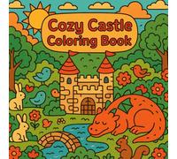 Cozy Castle Coloring Book: Charming Towers, Enchanted Places & Friendly Dragons