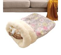 Cozy Cat Bed, Kitten Sleeping Bag, Pet Cave Sleeping Bag, Cat Sack Bed, Soft Plush Pet Bed, Puppy and Kitten Bed, Pet Cave Bed, Warm Pet Sleeping Bag, Cat Bed Cave, Comfy Cat Sleeping Bag