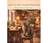 Cozy Cat Cafe: Evening Wind Down: Relax and Unwind at the End of the Day with Cozy Cat Coloring Pages
