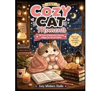 Cozy Cat Coloring Book: Bold and Easy Relaxing Coloring Pages for Adults, Teens & Stress Relief