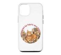 Cozy Cat Couture Quilting Craft Lover Vintage Purrs Design Coque pour iPhone 12/12 Pro