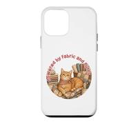 Cozy Cat Couture Quilting Craft Lover Vintage Purrs Design Coque pour iPhone 12 Mini