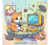 Cozy Cat Days: A Cute & Simple Coloring Book