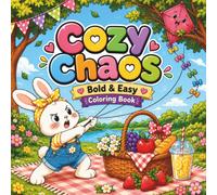 Cozy Chaos: Bold & Easy Coloring Book for Adults: Funny Everyday Moments, Cozy Mishaps & Relaxing Coloring Fun
