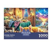 Cozy chatRoom 1000 Puzzles Adults Puzzle Kids Age Gifts Puzzle Game Unique Gifts Challenge High Difficulty 38x26cm/1000pcs