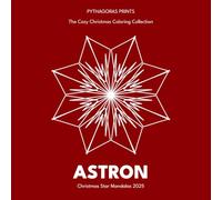 Cozy Christmas Star Mandalas 2025 - Bold & Easy Holiday Coloring Pages for Adults & Stress Relief: 50 Hand-Coded Symmetry Designs - Perfect Christmas Gift & Relaxation Therapy (100 % Real Art - No AI)