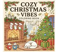 Cozy Christmas Vibes Coloring Book for Adults & Teens: Relaxing Holiday Scenes of Warm Homes, Snowy Nights, and Peaceful Winter Joy: A Heartwarming ... Moments for Stress Relief and Holiday Cheer