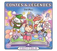 Cozy colo Didi Plums : Contes et légendes - Didi Plums - Hachette Heroes - broché - Livre-jeu
