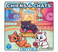 Cozy Colo Disney - Chiens & Chats - Collectif Disney - Hachette Heroes - broché - Document jeunesse