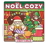 Cozy colo - Noël cozy - Cici Slay - Hachette Heroes - broché - Livre-jeu
