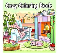 Cozy Coloring Book: A Heartwarming Collection of 50 Relaxing and Adorable Illustrations Featuring Snuggly Animals, Warm Scenes, and Comforting Moments ... with Cozy Cottages, Furry Friends, Hot Cocoa.