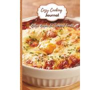 Cozy Cooking Journal - Recipe Keeper for Comfort Foods: 6x9 | 105 Pages | Recipe Cards + Notes Pages | Record Your Favorites Family Meals a Great Home Kitchen Gift