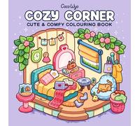 Coco Wyo – Cozy Corner – Livre de coloriage apaisant et réconfortant – Poche
