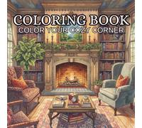 Cozy Corner: Adulting Coloring Book to relax and unwind: Calm and mindful activity book to bring out the creativity in you.