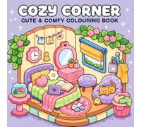 Cozy Corner: Coloring Books for Adults | Cozy Home Coloring Pages, Cute Simple Designs, Stress Relief & Relaxation: A Calm and Comforting Colouring Book: Cute & Comfy Coloring Book