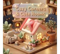 Cozy Corners & Cute Rooms: A Relaxing Coloring Book Filled with Cozy Bedrooms, Cute Corners, and Peaceful Spaces for Stress Relief