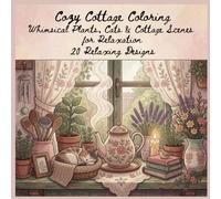 Cozy Cottage Coloring: Escape to the countryside without leaving home