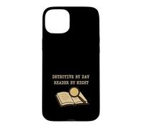 Cozy Crime Club Mystery Reader Bookish Sleuth Cadeau Coque pour iPhone 15 Plus