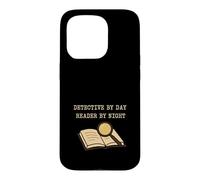 Cozy Crime Club Mystery Reader Bookish Sleuth Cadeau Coque pour iPhone 15 Pro