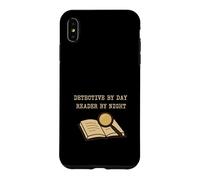 Cozy Crime Club Mystery Reader Bookish Sleuth Cadeau Coque pour iPhone XS Max