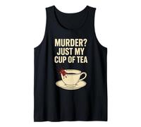 Cozy Crime Club Mystery Reader Bookish Sleuth Cadeau Débardeur