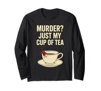 Cozy Crime Club Mystery Reader Bookish Sleuth Cadeau Manche Longue