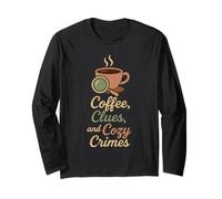Cozy Crime Club Mystery Reader Bookish Sleuth Cadeau Manche Longue