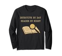 Cozy Crime Club Mystery Reader Bookish Sleuth Cadeau Manche Longue