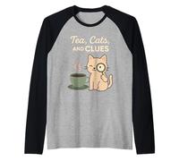 Cozy Crime Club Mystery Reader Bookish Sleuth Cadeau Manche Raglan