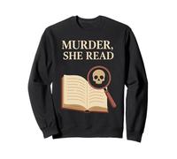 Cozy Crime Club Mystery Reader Bookish Sleuth Cadeau Sweatshirt