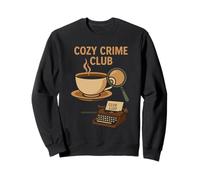 Cozy Crime Club Mystery Reader Bookish Sleuth Cadeau Sweatshirt